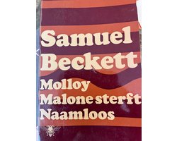Omslag van Molloy  / Malone sterft / Naamloos