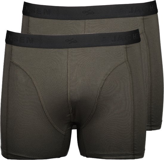 Jac Hensen Boxers 2-pack - Groen - 3XL Grote Maten