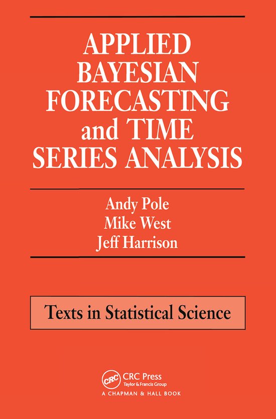 Applied Bayesian Forecasting and Time Series Analysis - cover