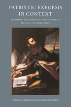 CUA Studies in Early Christianity- Patristic Exegesis in Context