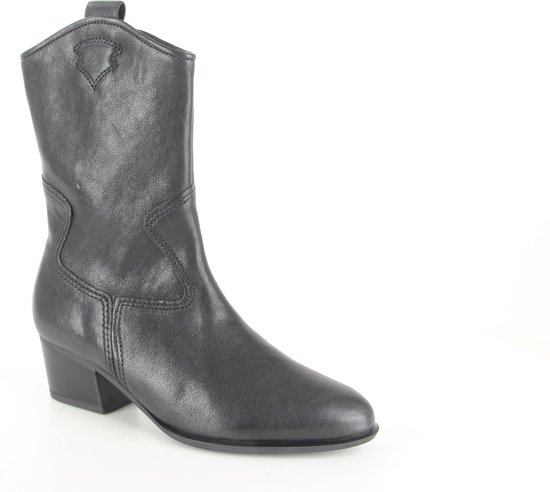 Gabor 681.2 Enkellaarsjes - Enkelboots met rits - Dames - Zwart - Maat 42