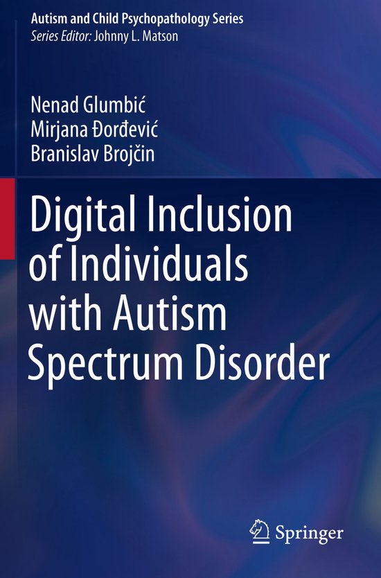 Autism and Child Psychopathology Series- Digital Inclusion o ... - cover
