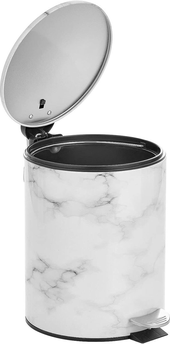 Milageto Poubelle à Détection, Corbeille à Papier, Récipient à Ordures, Poubelle électrique, Poubelles Sans Contact, Pour Salle De Bain, Salon, Chambre à