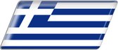 Vlag sticker - autostickers - autosticker voor auto - bumpersticker - Griekenland