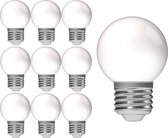 Ledlampen buitenverlichting E27 - Warm wit - LED lampen geschikt voor buiten - 10 lampen