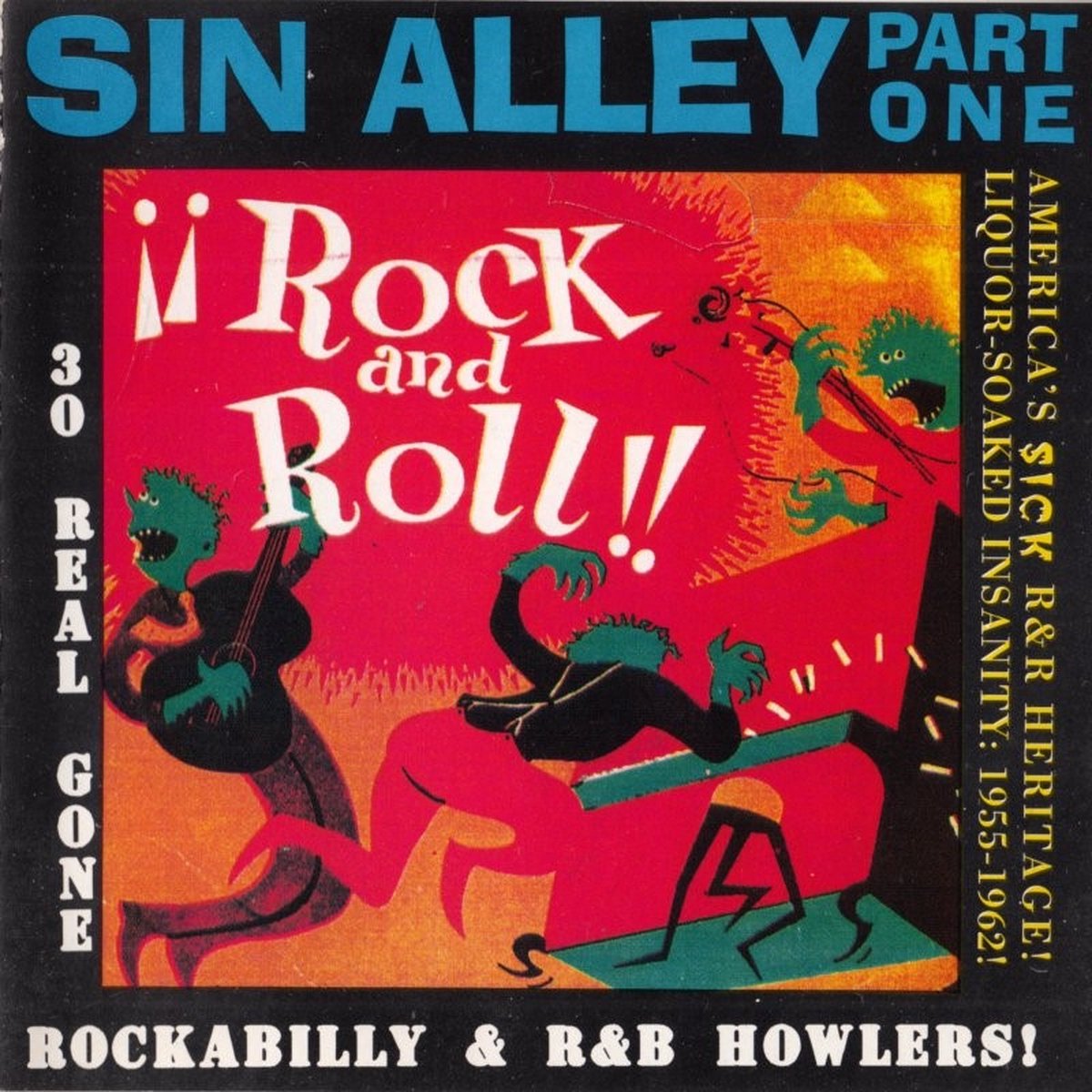 Various Artists - Sin Alley Part 1 (30 Real Gone Rockabilly & R & B Howlers!) (CD)