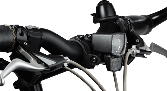 AXA Nxt Stuurhouder - Handlebar Bracket Ø 25,4 mm - Aluminium - Geschikt voor AXA Nxt Koplampen - Zwart — afbeelding 4