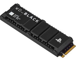 Western Digital Black SN850P - Interne SSD met Heatsink - NVMe M.2 - PCIe 4.0 - Geschikt voor Playstation 5 - 1 TB