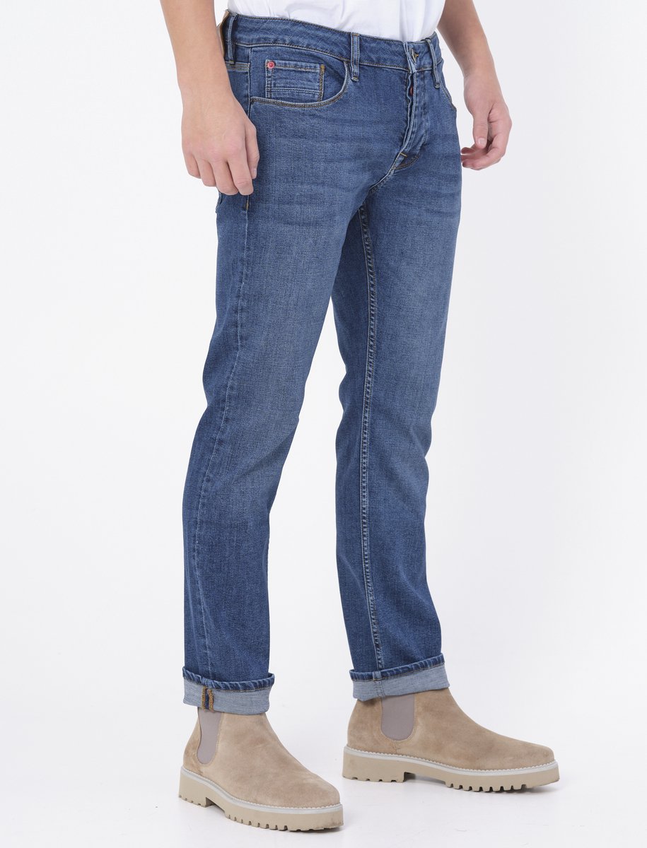J.C. Rags Jimmy Royal Blue Jeans Heren | bol.com