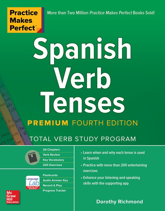 Practice Makes Perfect: Spanish Verb Tenses, Premium Fourth  ... - cover