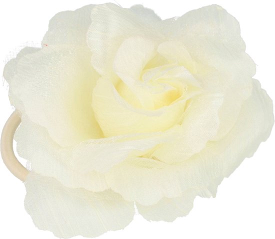Épingle à cheveux canard pince élastique broche Rose Bloem tissu 7 cm crème pince à cheveux pince à Cheveux pince à cheveux pince à cheveux fleur