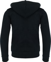 Basic Hooded Full Zip Sweater Jongens - Navy - Maat 158-164