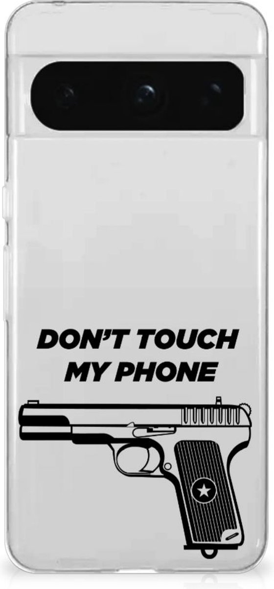 Google Pixel 8 Pro Silicone-hoesje Pistol DTMP