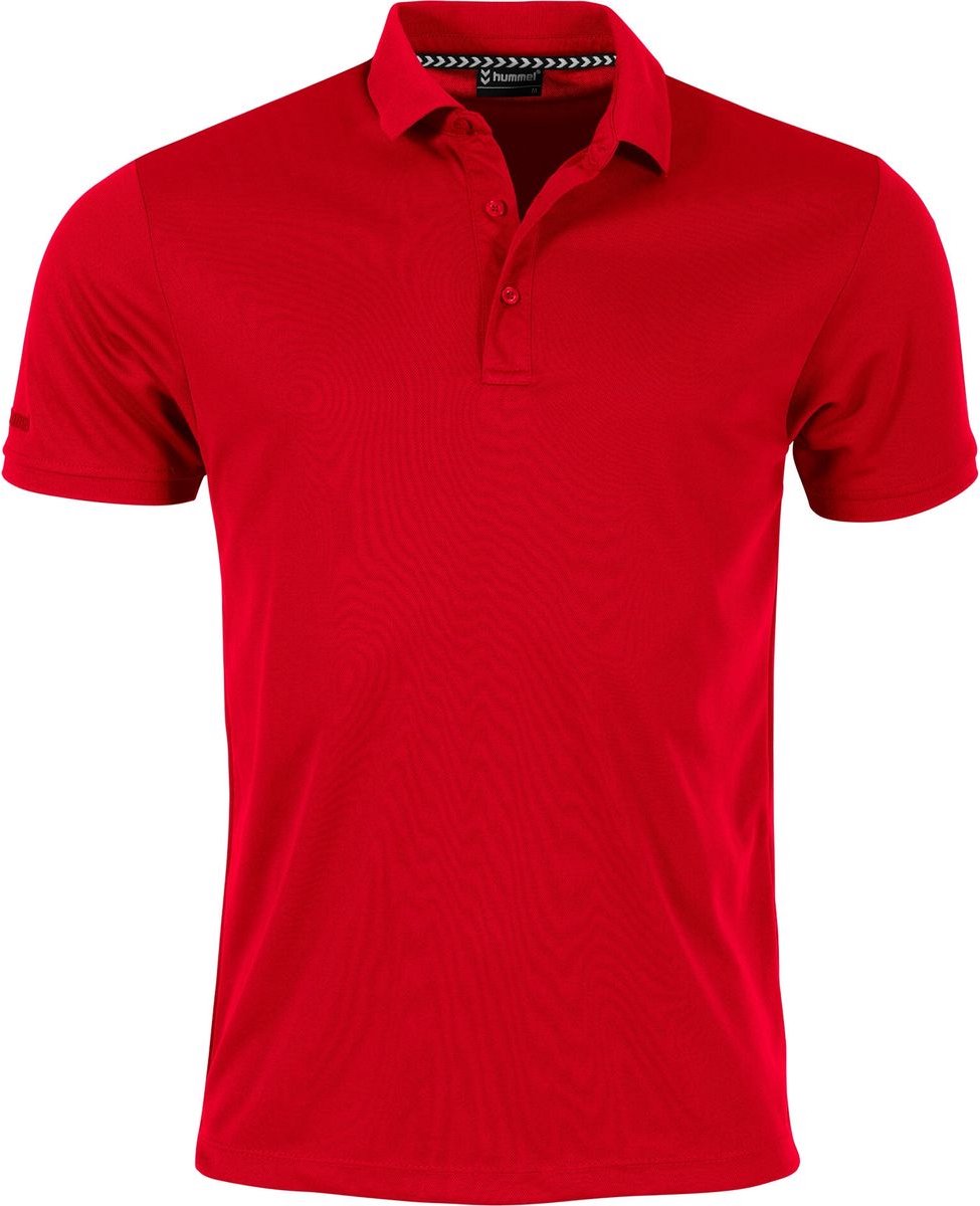 Hummel Ground Polo Heren - Rood | Maat: 3XL