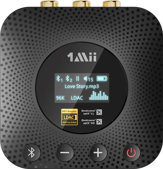 1Mii B06HD+ Récepteur Bluetooth HiFi, adaptateur audio Bluetooth 5.1 avec  LDAC, aptX... | bol