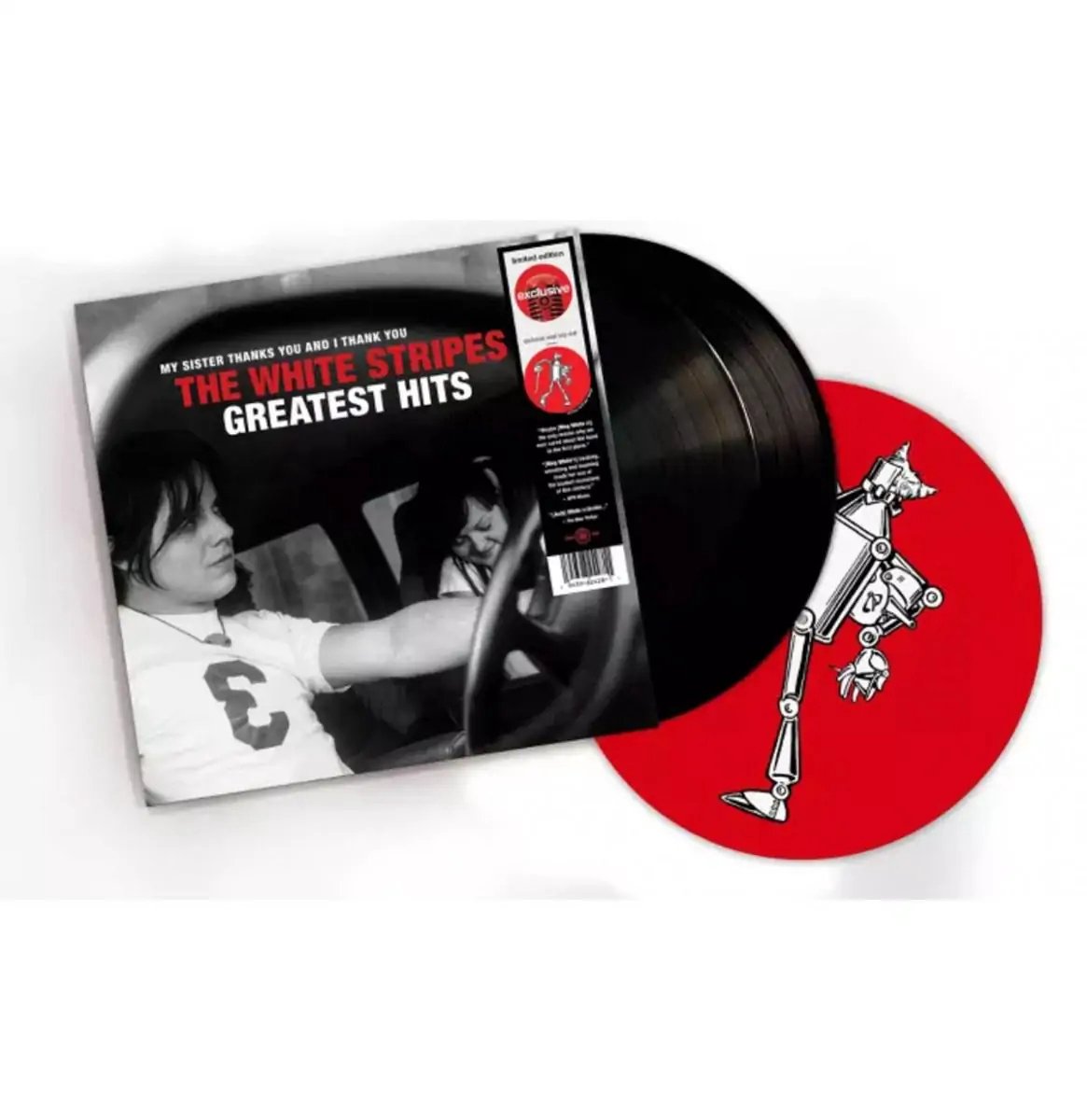 The White Stripes – Greatest Hits (2LP + Slipmat)