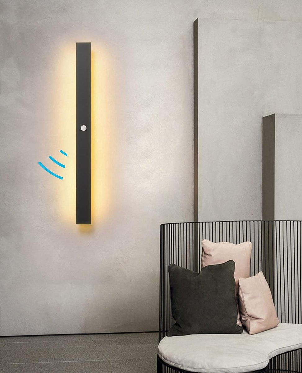 Klemko Techniek Wallie buitenverlichting met sensor   HYB PIR 2x13W WW
