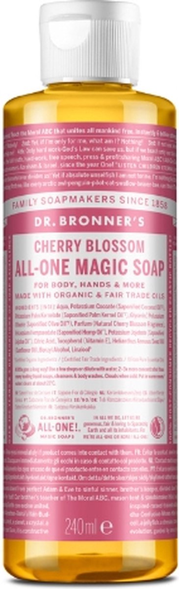 Dr. Bronner's - Vloeibare Zeep Kersenbloesem