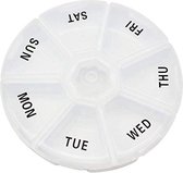 CHPN - Pillendoosje - Pillen doos - 7-dagen - Reisdoosje voor pillen - Medicijnen meenemen op reis - Reisbox - Pillenboxje