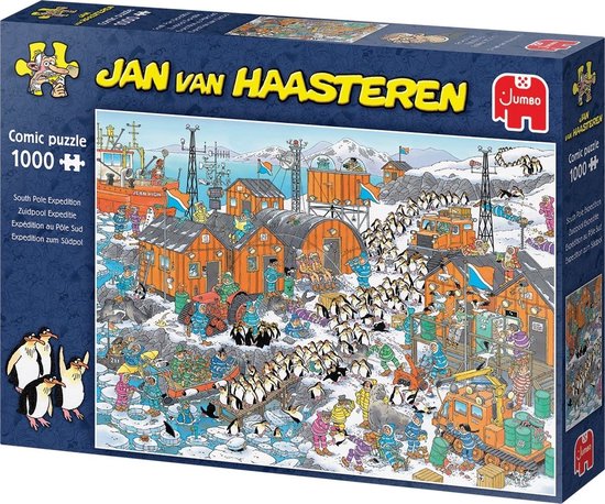 Jan van Haasteren Zuidpool Expeditie puzzel - 1000 stukjes - Jan van Haasteren