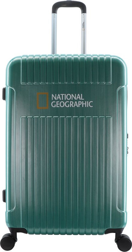 National Geographic Harde Koffer / Trolley / Reiskoffer - 76.5 cm (Large) - - Jade