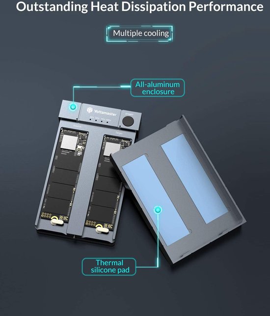 Yottamaster YS5 SSD de 1 TB para expansión de Ecuador