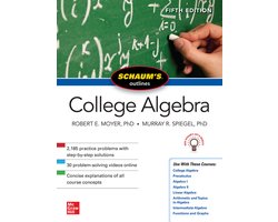 Omslag van Schaum's Outline of College Algebra, Fifth Edition