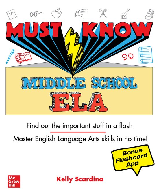 Must Know Middle School ELA - cover