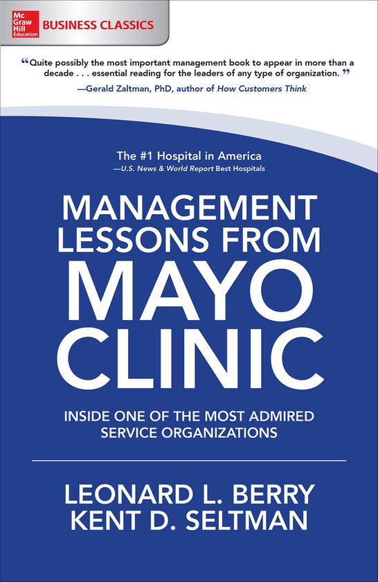 Management Lessons from Mayo Clinic: Ins - cover