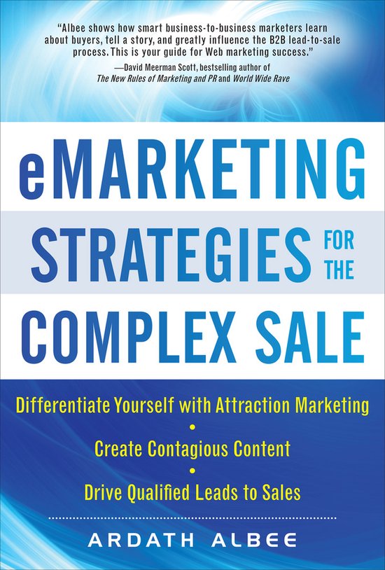 Emarketing Strategies For The Complex Sale - cover