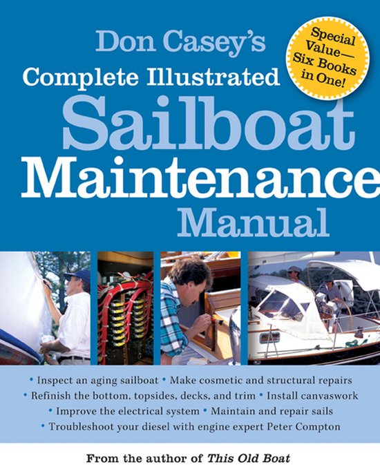 Don Caseys Comp Illust Sailboat Maintena - cover