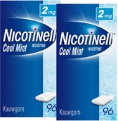 Nicotinell Kauwgom Cool Mint 2mg - 2 x 96 stuks