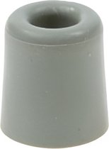 Deurbuffer / deurstopper grijs rubber 35 x 30 mm - deurstop