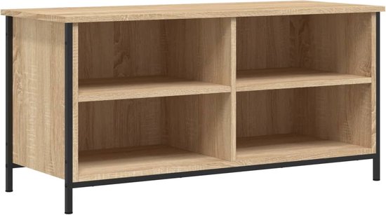 VidaXL Tv-meubel 100x40x50 bewerkt hout
