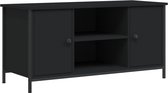vidaXL-Tv-meubel-100x40x50-cm-bewerkt-hout-zwart