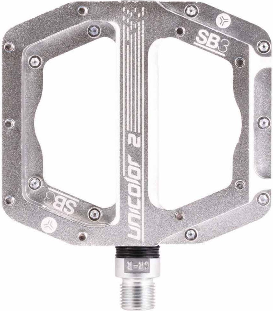 Sb3 Unicolor 2 Pedalen Zilver