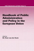 Public Administration and Public Policy- Handbook of Public Administration and Policy in the European Union