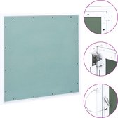 vidaXL Panneau d'accès avec cadre en aluminium et plaque de plâtre 700x700 mm