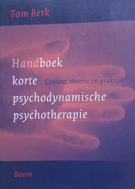 Handboek korte psychodynamische psychotherapie - cover