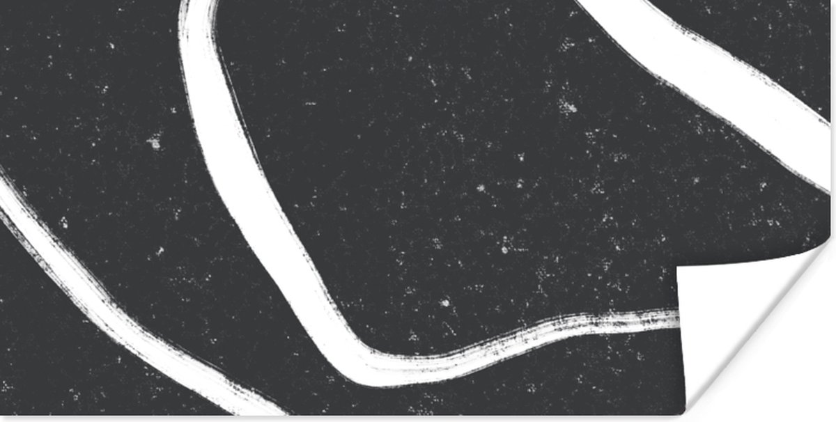 Poster Lijn - Minimalisme - Design - 160x80 cm