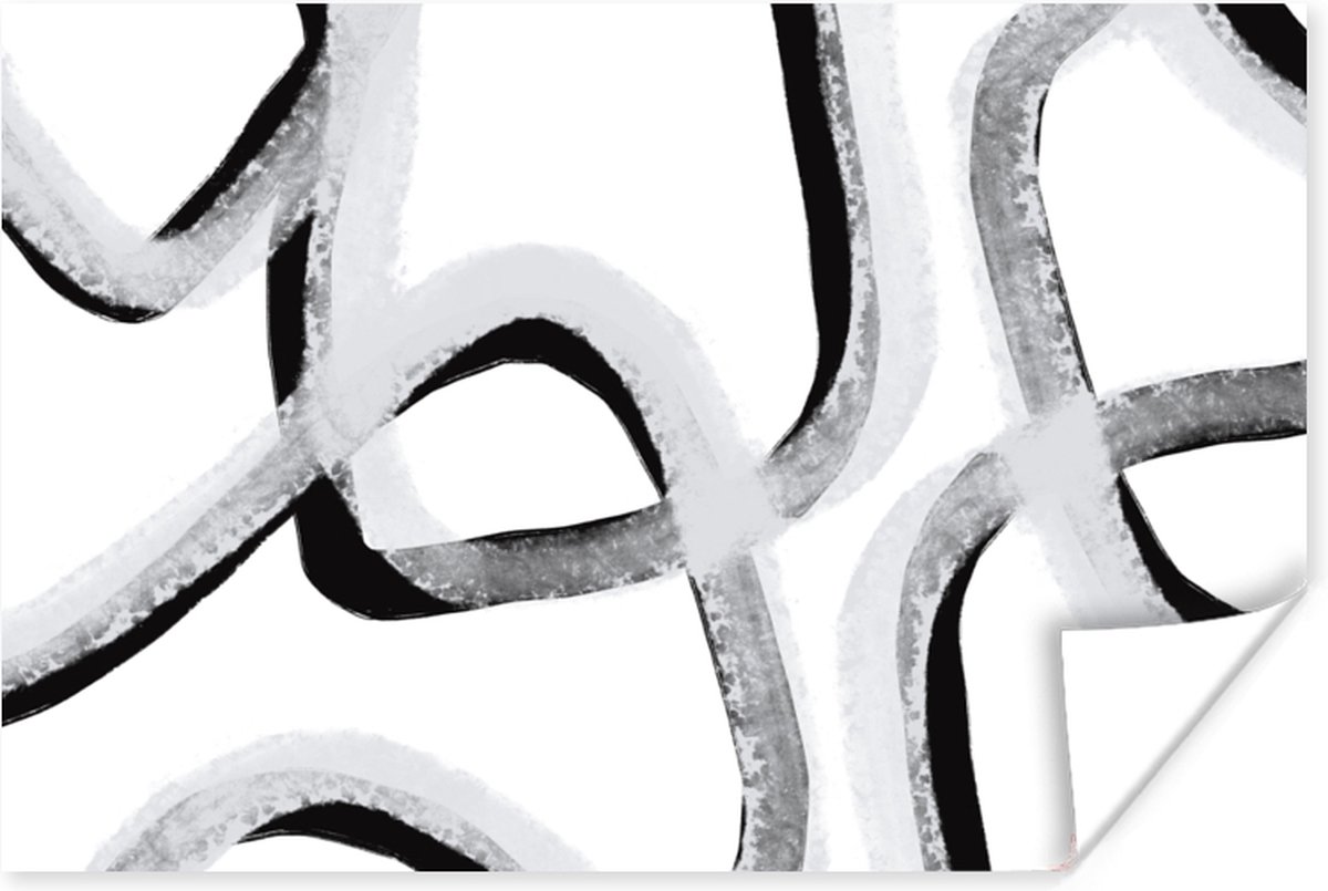 Poster Lijn - Minimalisme - Design - 60x40 cm