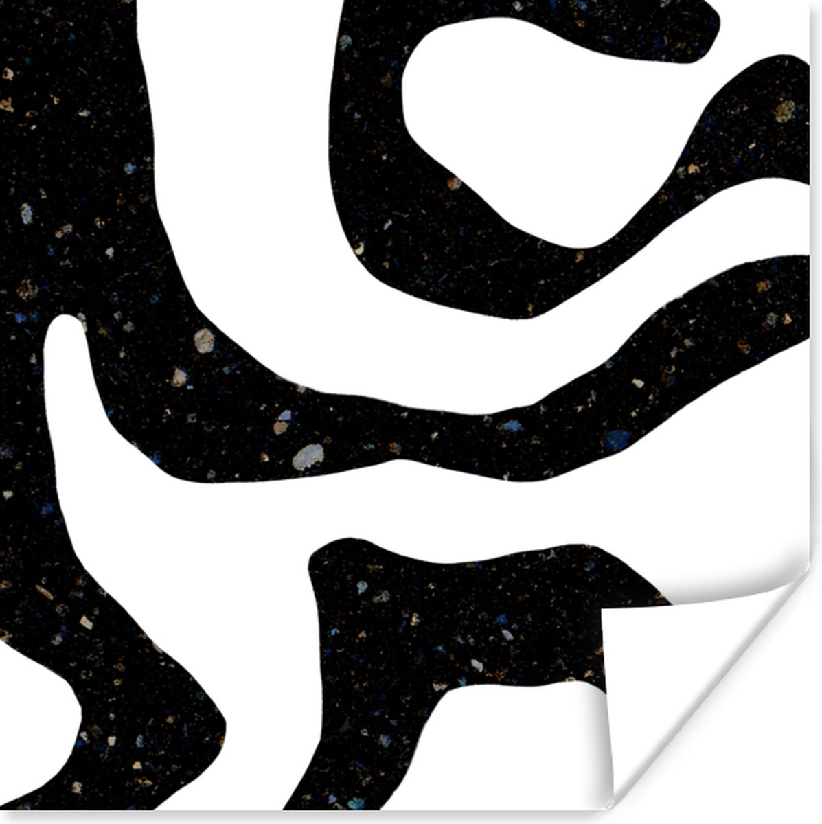 Poster Abstract - Minimalisme - Design - 30x30 cm