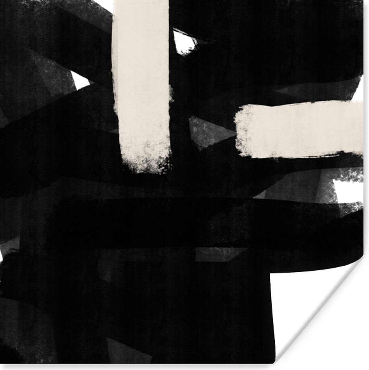 Poster Abstract - Pastel - Minimalisme - 75x75 cm