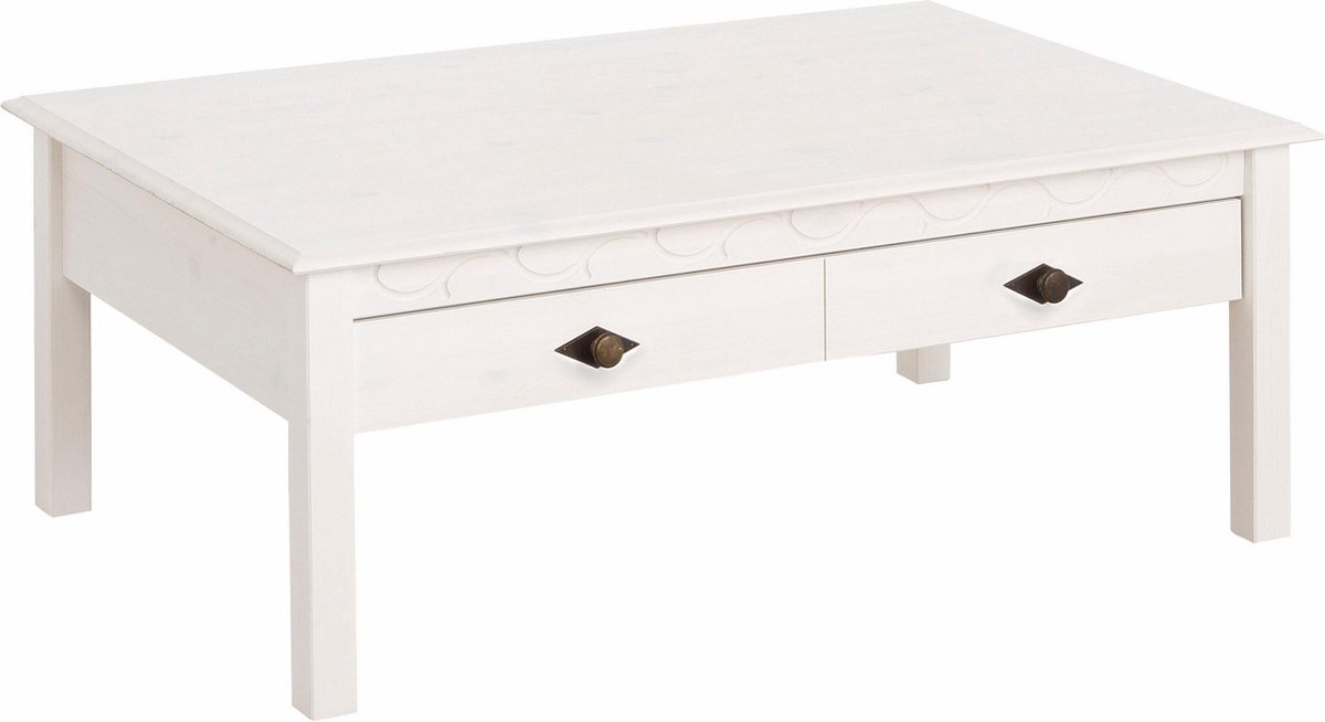 Laura-Koffietafel - 2-deuren - Wit