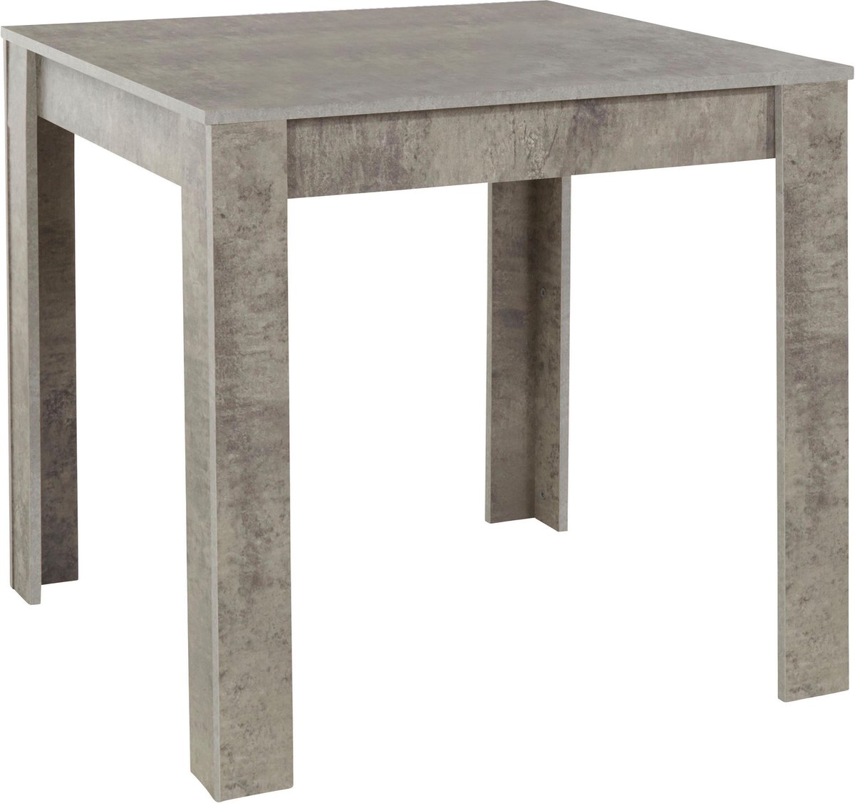 Lynn|Eettafel 80 cm in Betonlook