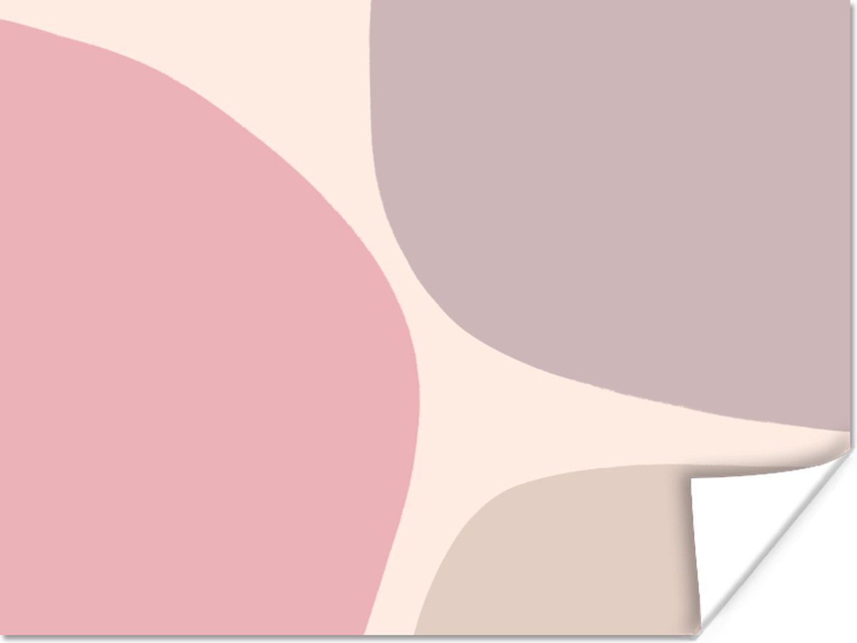 Poster Design - Pastel - Minimalisme - 40x30 cm
