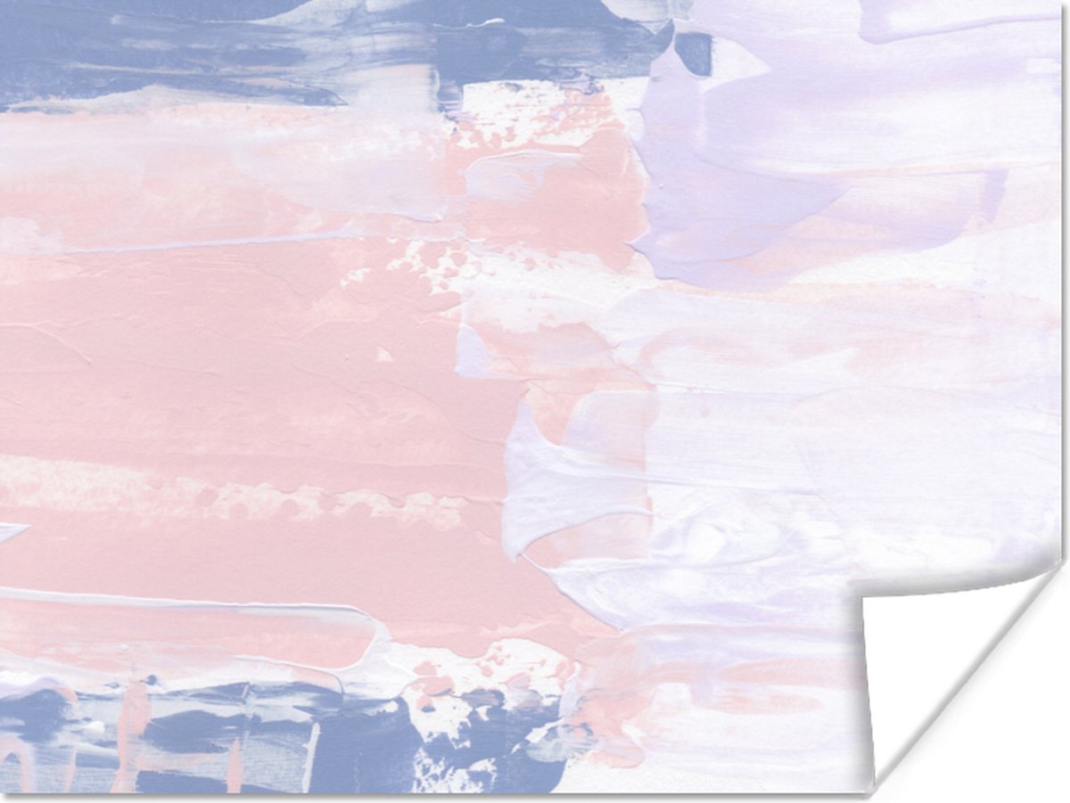 Poster Pastel - Design - Verf - 120x90 cm