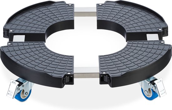 Plantenroller- verstelbaar - Ø 40 - 57,5 cm - max. 200 kg - binnen - buiten