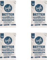 Smyle Tandpasta Tabletten zonder Fluoride - 250 Tandpasta Tabs Navulling - Geschikt voor Gevoelige Tanden - 100% Natuurlijk & Plasticvrij - Zero Waste