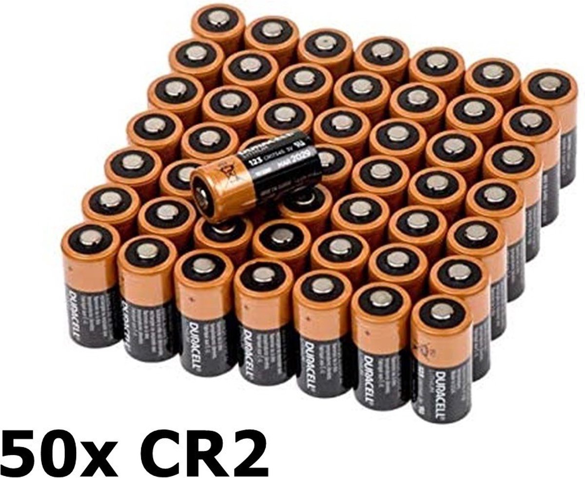 50 Stuks Duracell CR2 Ultra Lithium batterij - Duracell